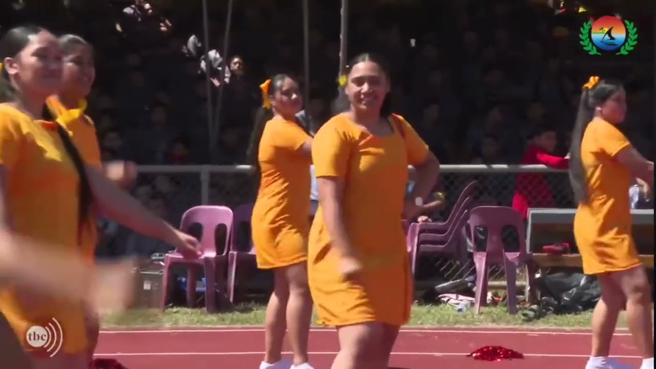 Tonga High School 2025 Zumba Squad