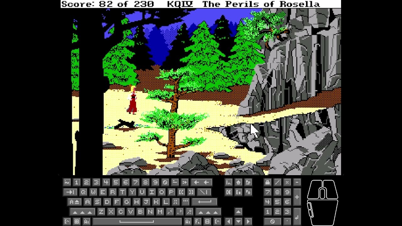 Out-of-Bounds Glitch | King's Quest IV