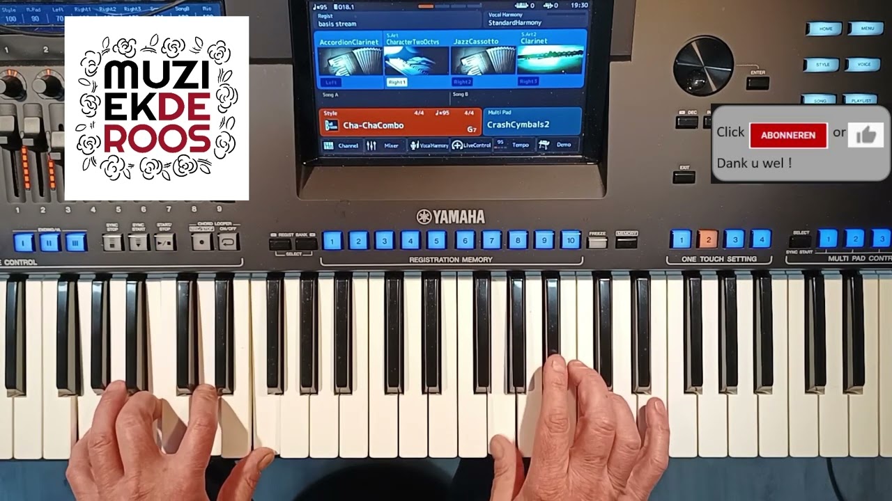 Keyboard course 51-75, no 56: La Cucaracha