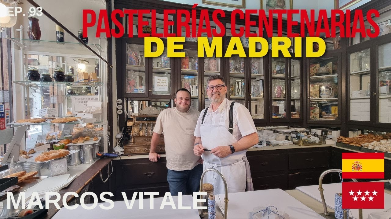 Las PASTELERÍAS CENTENARIAS de MADRID: La Mallorquina, El Riojano, El Pozo, La Violeta y Casa Mira!