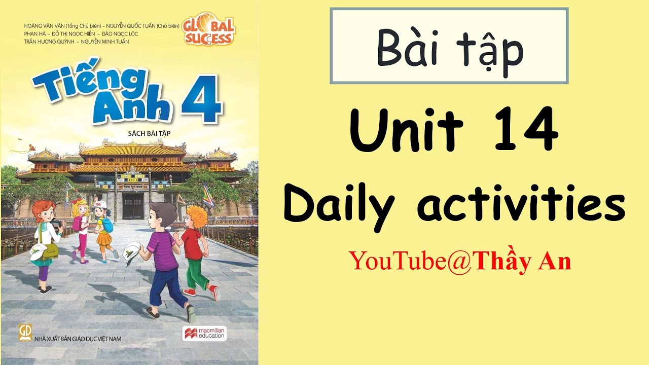 Unit 14. Daily activities [Sách Bài Tập] | Tiếng Anh 4 Global Success 2023 - 2024