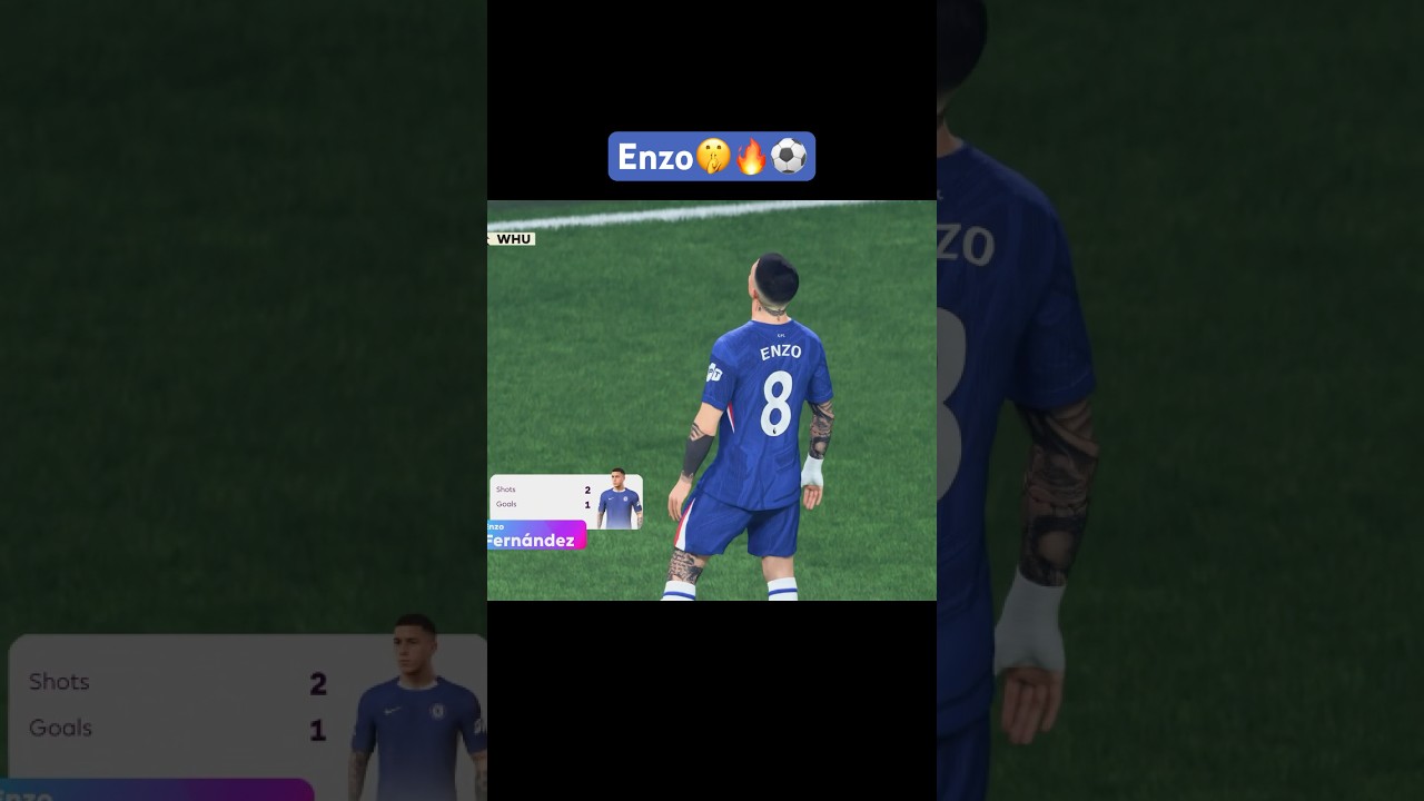 Enzo⚽️🔥🤫 #irontaurus #fifa #fc26 #premierleague #ps5 #football #gameplay #chelsea