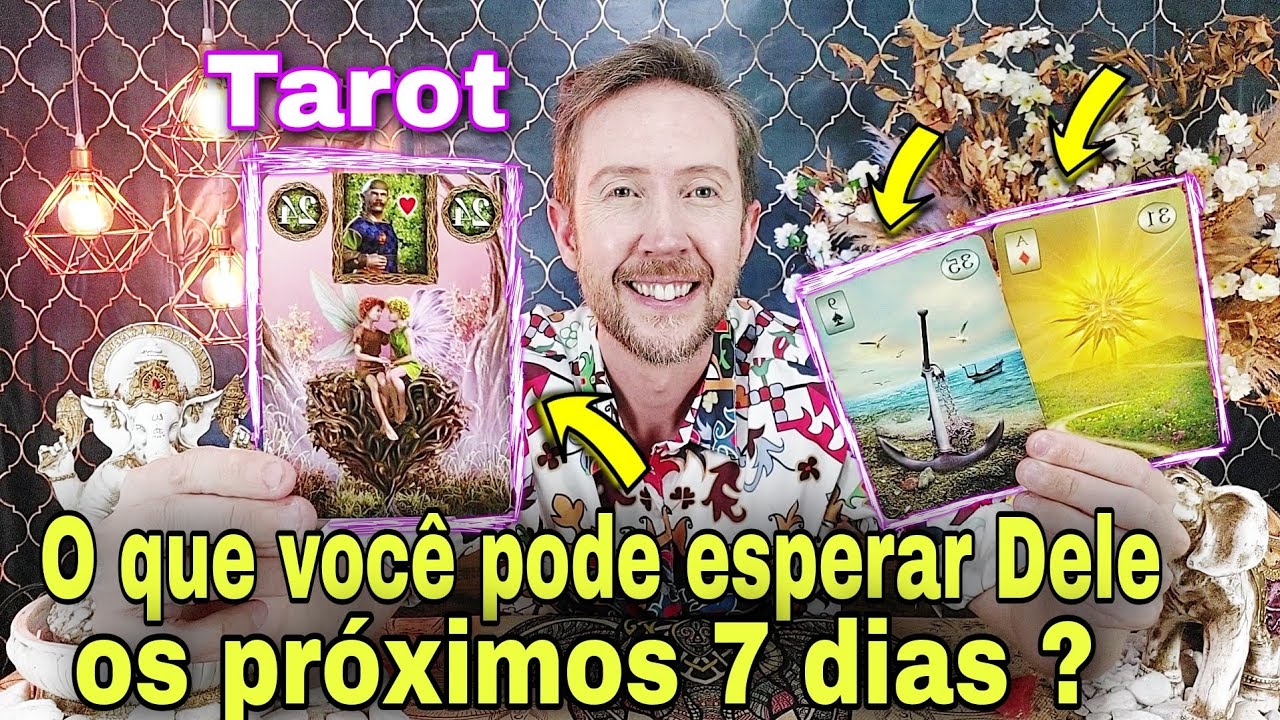 O que você pode esperar dele os próximos 7 dias ? Como ele vai agir ?Como ele está em relação a mim?
