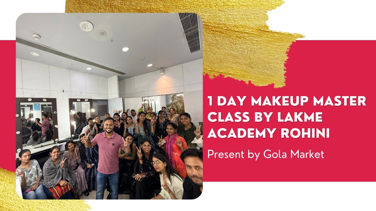 Professional Makeup Tutorial for Beginners | Makeup Masterclass by Lakme Academy Rohini, Delhi
