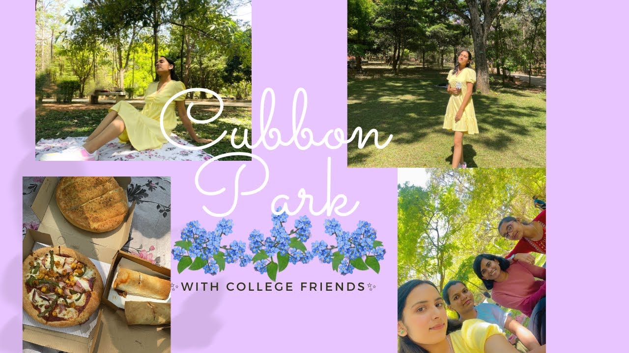 ✨CUBBON PARK vlog ✨ Going out with college friends 💗