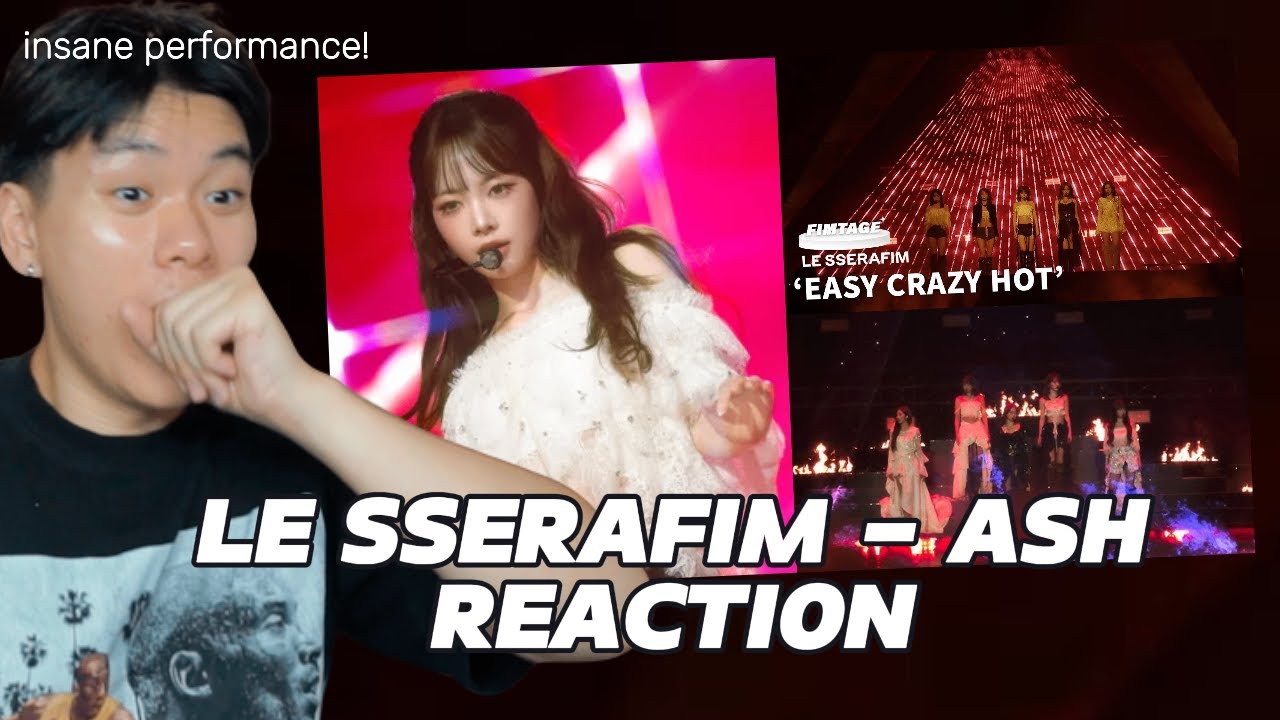 ‘Ash’ Stage Cam @ 2025 LE SSERAFIM TOUR WENT CRAZY! (Reaction)