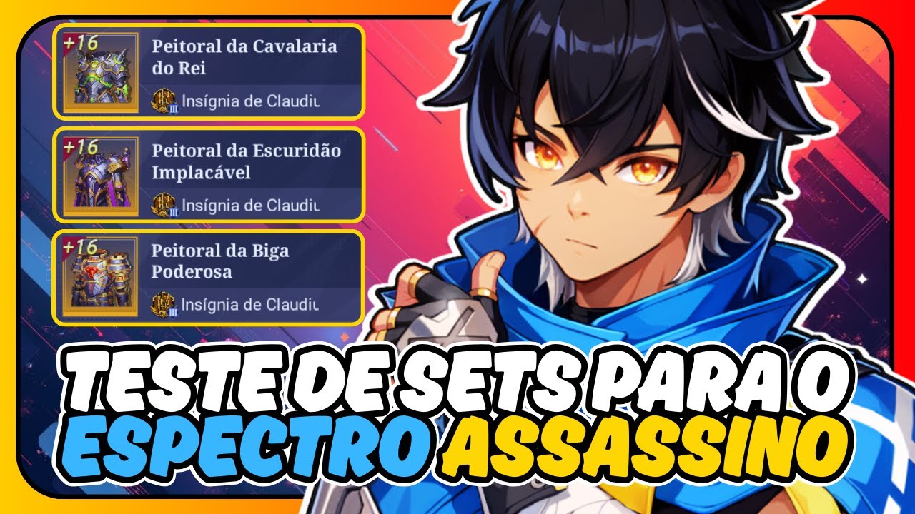 TESTANDO OS SETS PARA O ESPECTRO (SUBCLASSE DO ASSASSINO)🔥| CRYSTAL OF ATLAN ⚔️