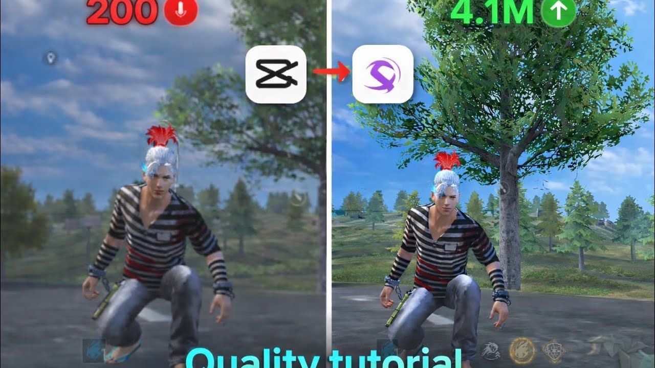 Only Android Quality Tutorial 😱 How to increase free fire Shorts Video quality in Capcut🔥 4k Quality