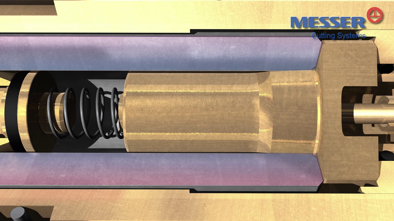 Как работает пламегаситель? | Messer Cutting Systems India