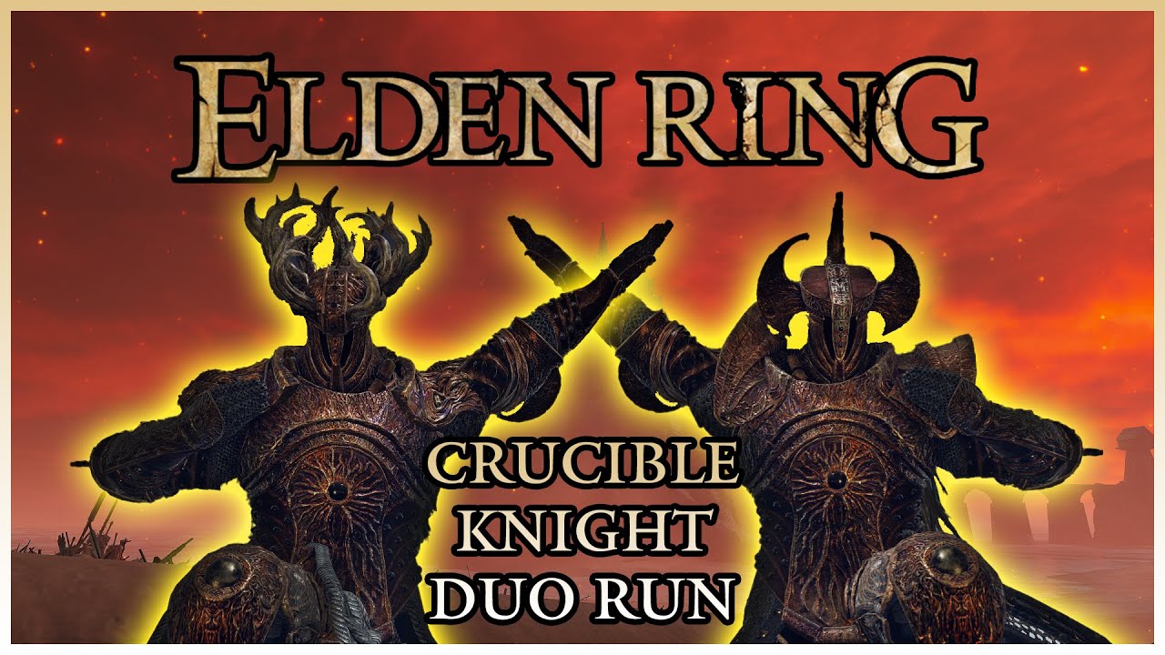 Beating ELDEN RING As The CRUCIBLE KNIGHT DUO Was Getting CRAZY