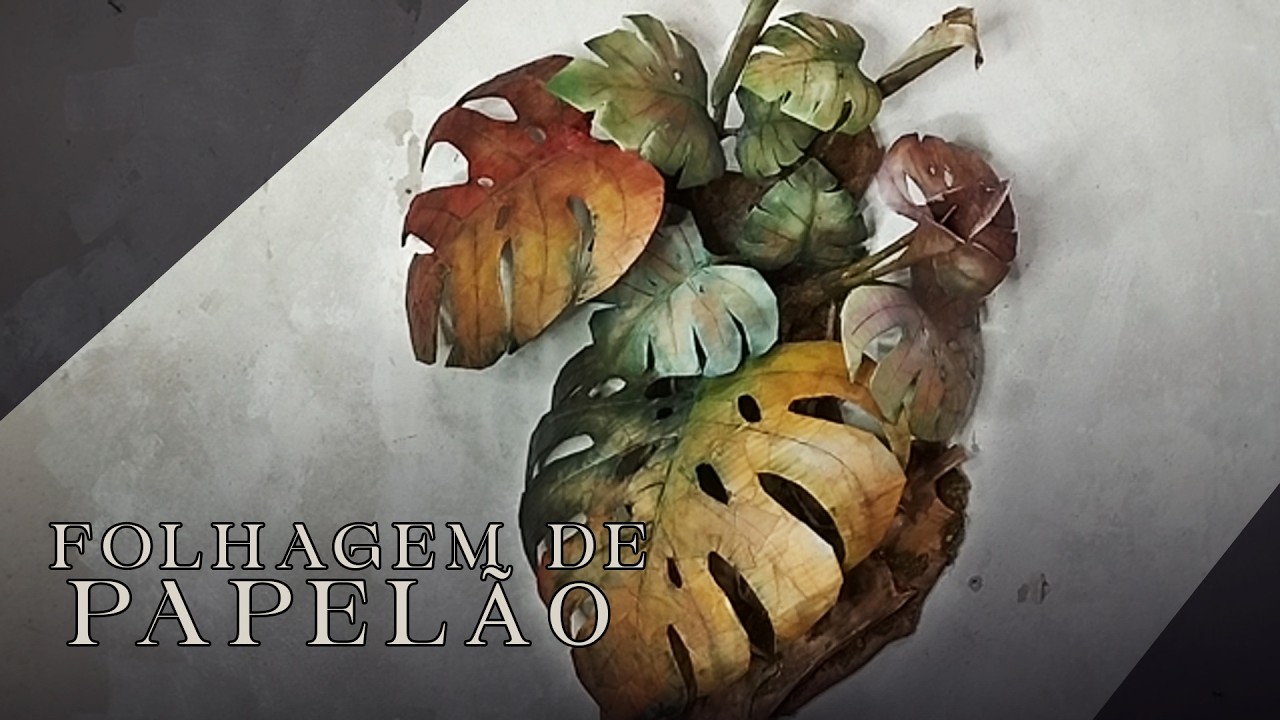 Fazendo plantas para parede de PAPELÃO
