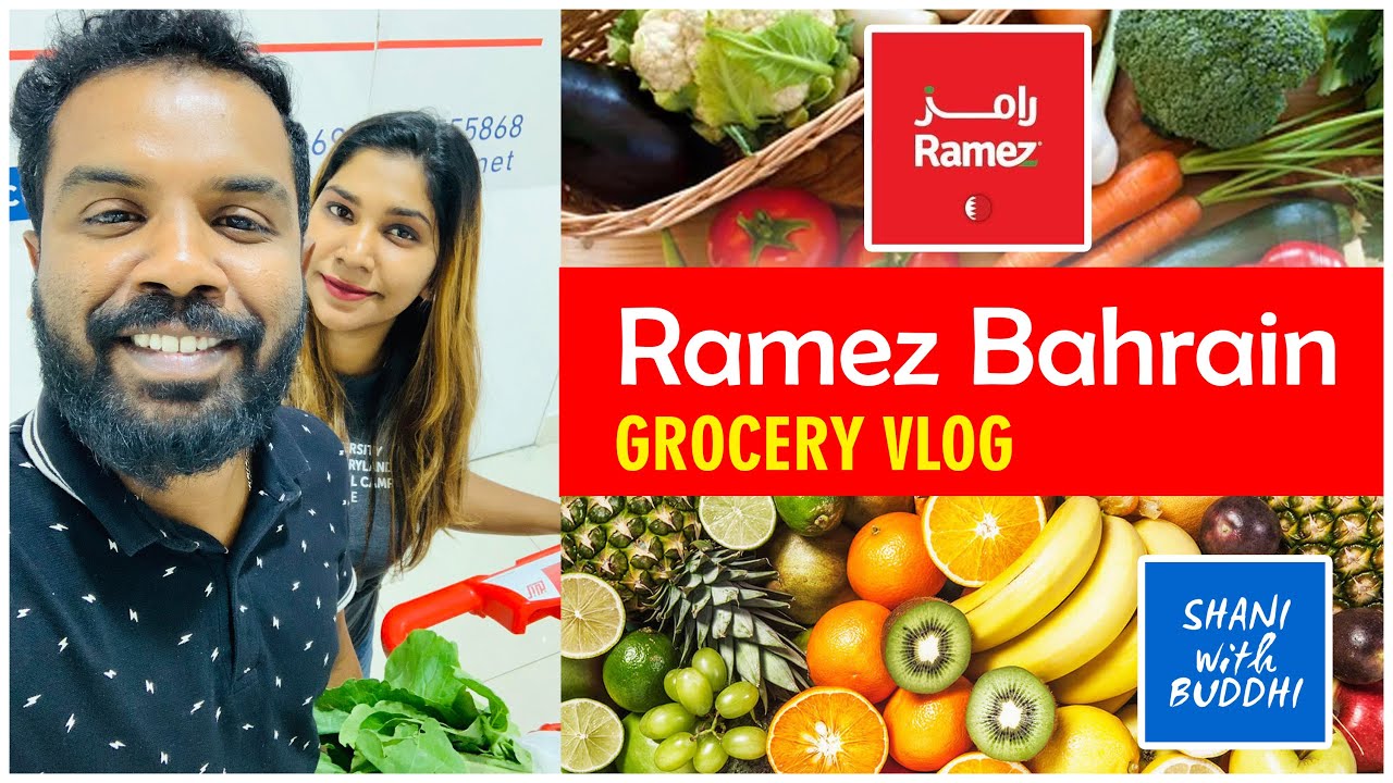 Grocery shopping vlog in Bahrain | Ramez Supermarket| shopping day in bahrain | shani with Buddhi