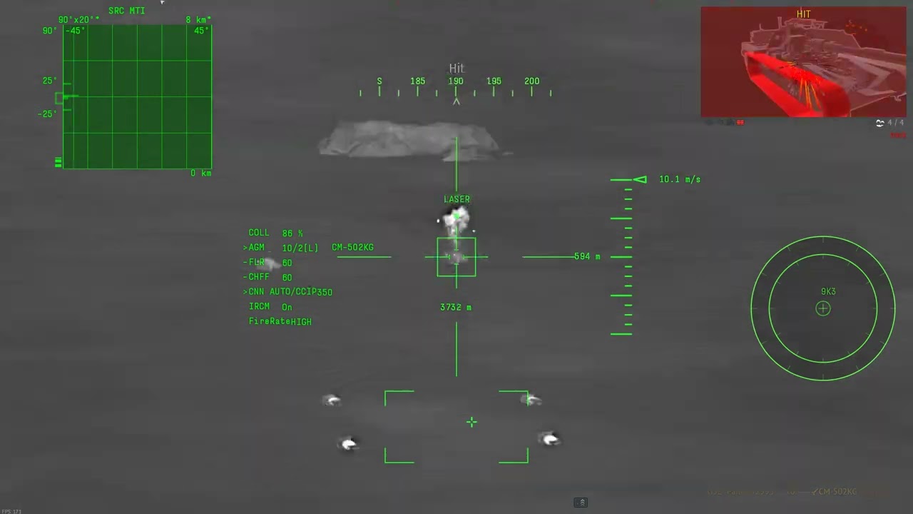 Z-10ME Missile Performance.