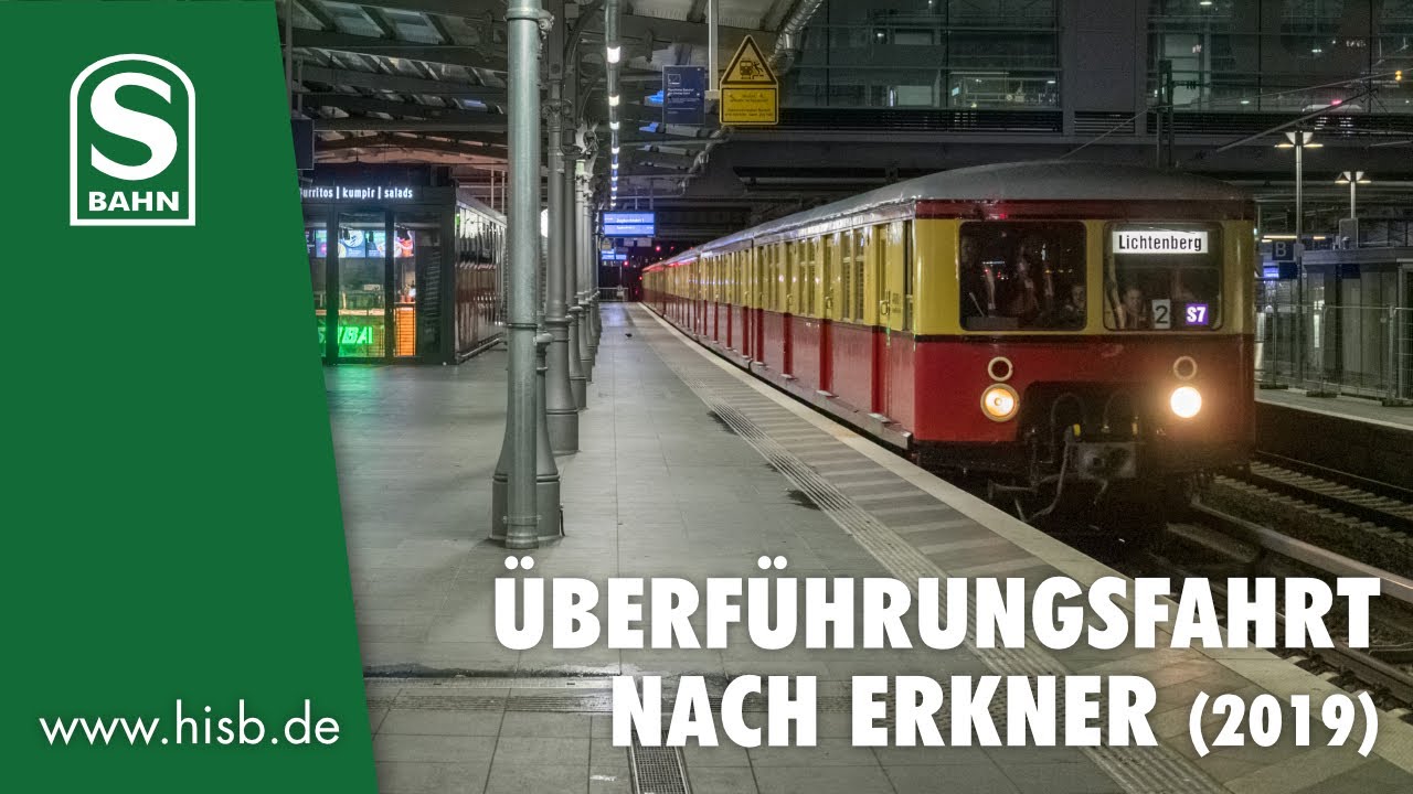 REUPLOAD: Überführungsfahrt der historischen S-Bahn mit 3 Baureihen am 9.12.2019