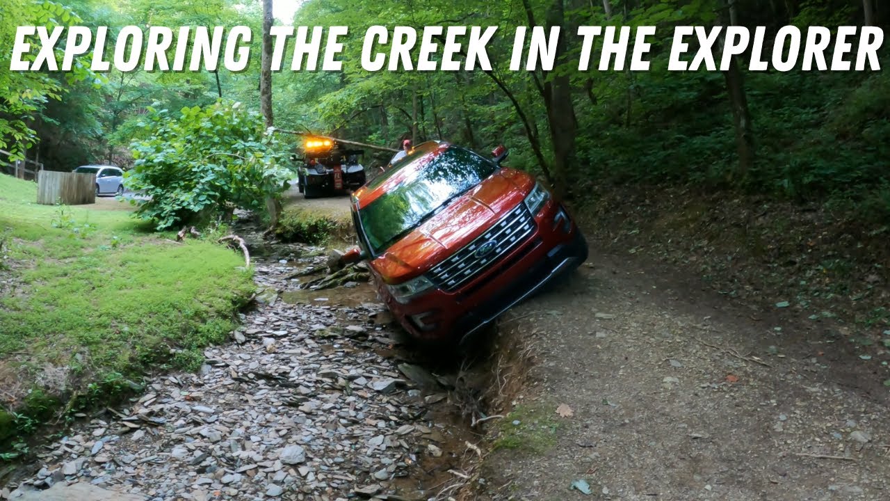 Exploring The Creek In The Explorer | The Short Cut To Johnny Carino's