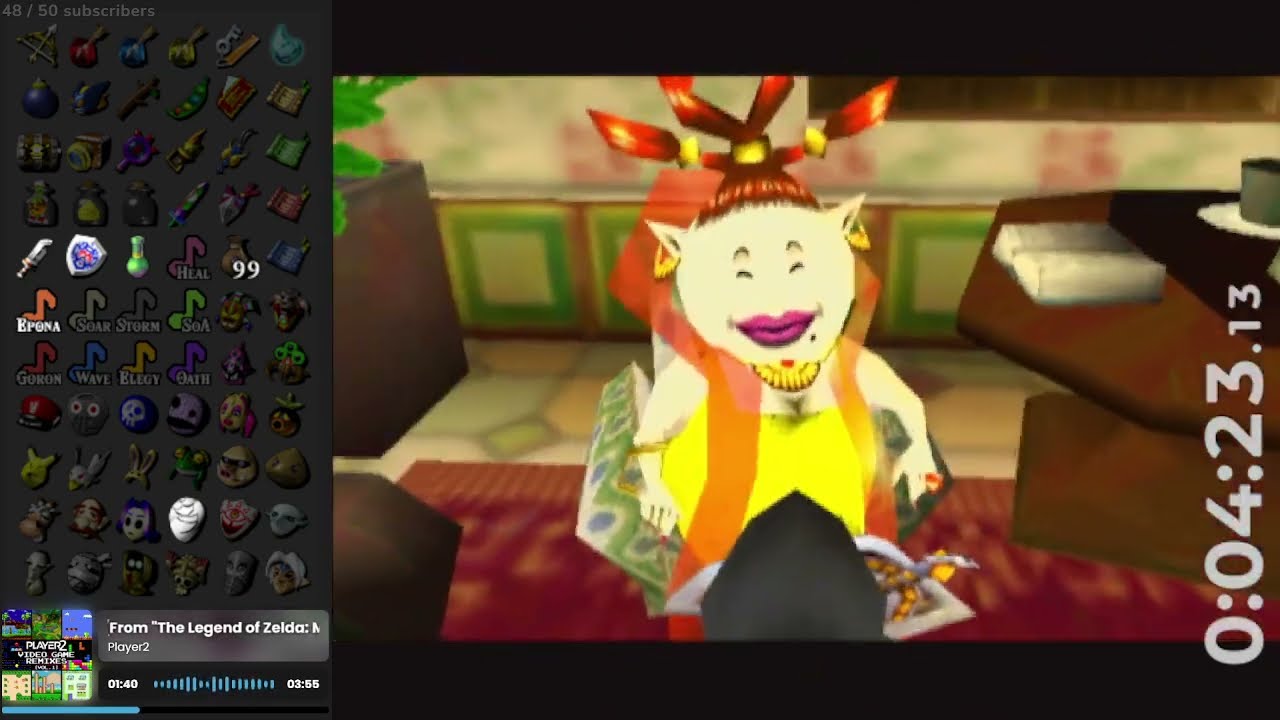 Majora's Mask Randomizer - Standard S4 Race against Mattthelink (27/12/23)