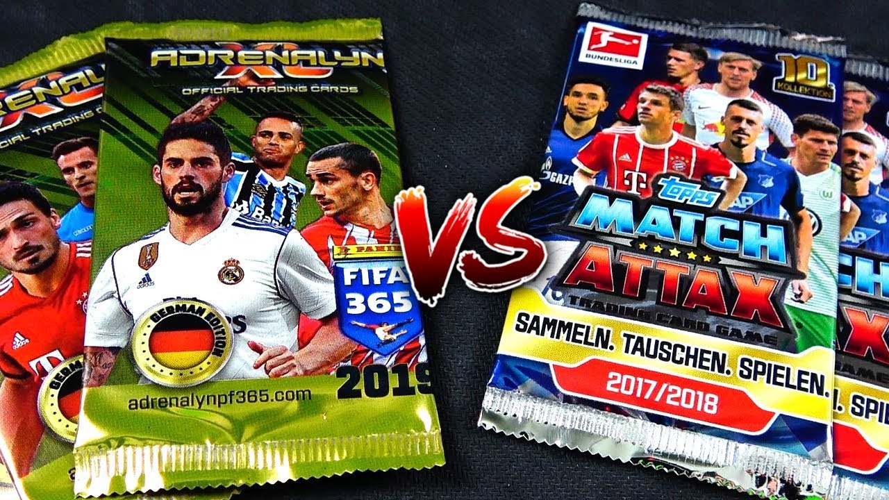 FIFA 365 2019 vs MATCH ATTAX UNBOXING BATTLE 😱🔥