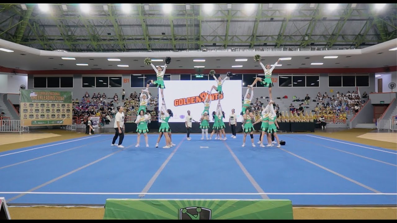 Golden Ants | 4th Place Cheerleading SMA Sr. | KEJURNAS Cheerleading 2024