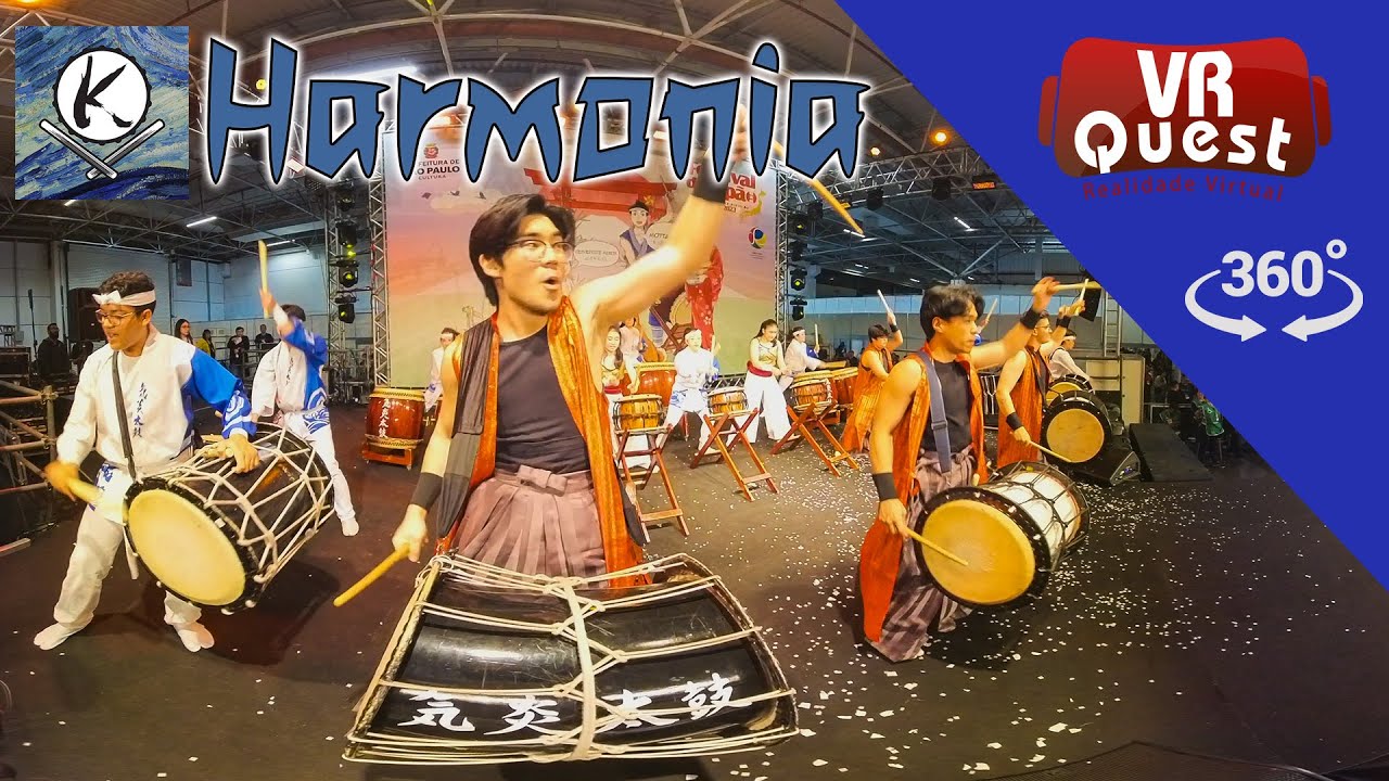 Kiendaiko Harmonia - Taiko - Festival do Japão 2023 - #taiko #harmonia  #drums