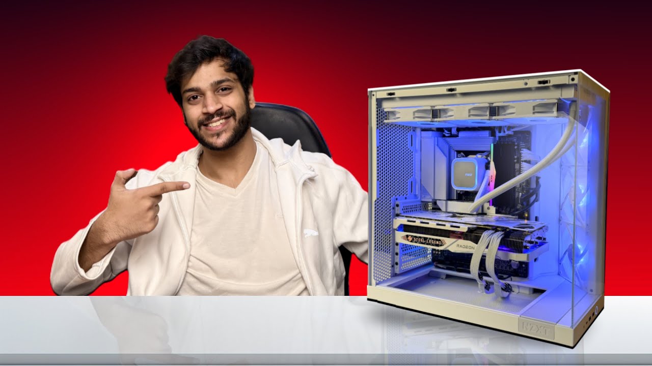 Complete White PC Build with Intel i7 14700k