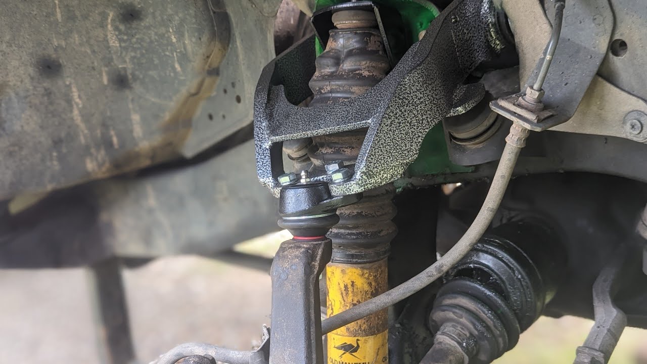 Ford Courier finally gets new upper control arms