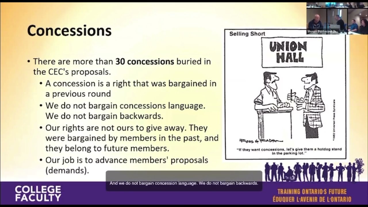 Bargaining Team: 