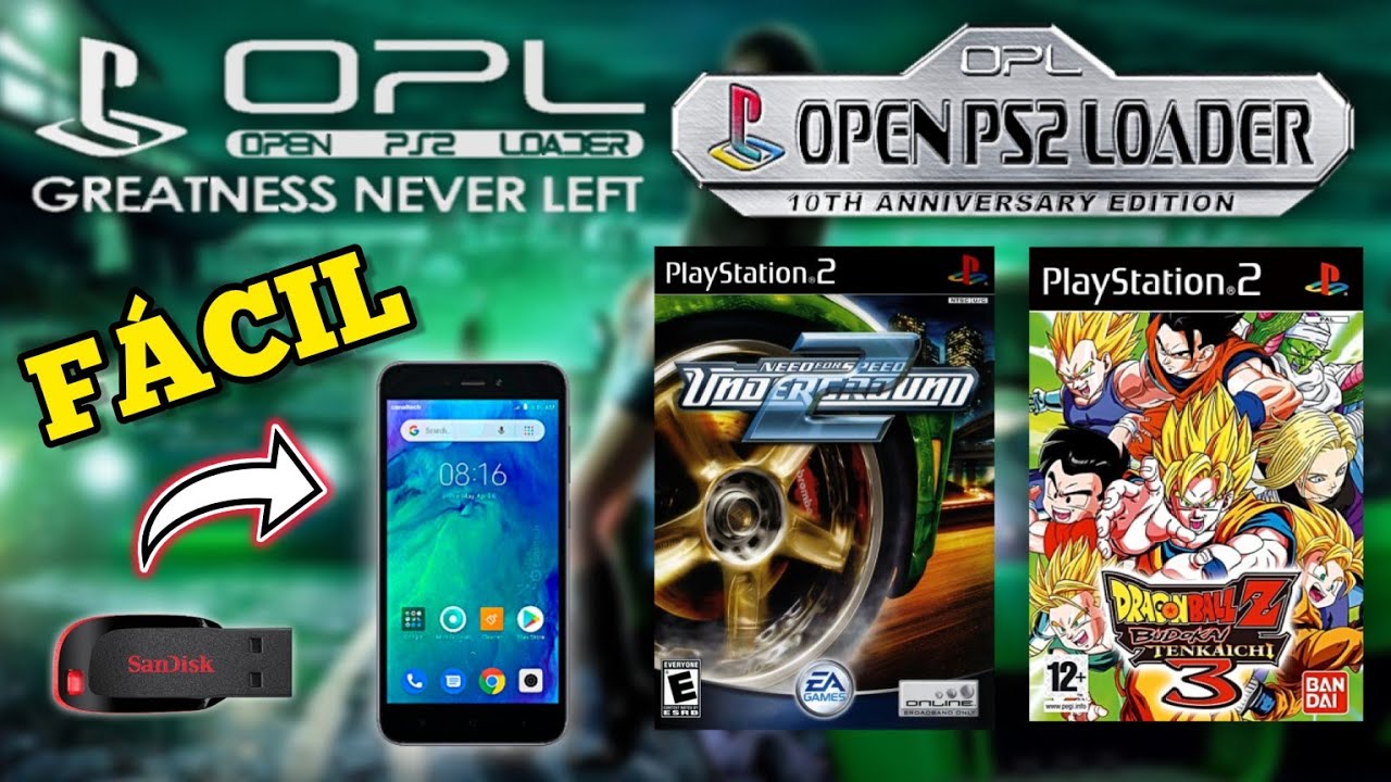 [PASSO A PASSO] Como Instalar Jogos no pendrive pelo celular | OPL | PS2
