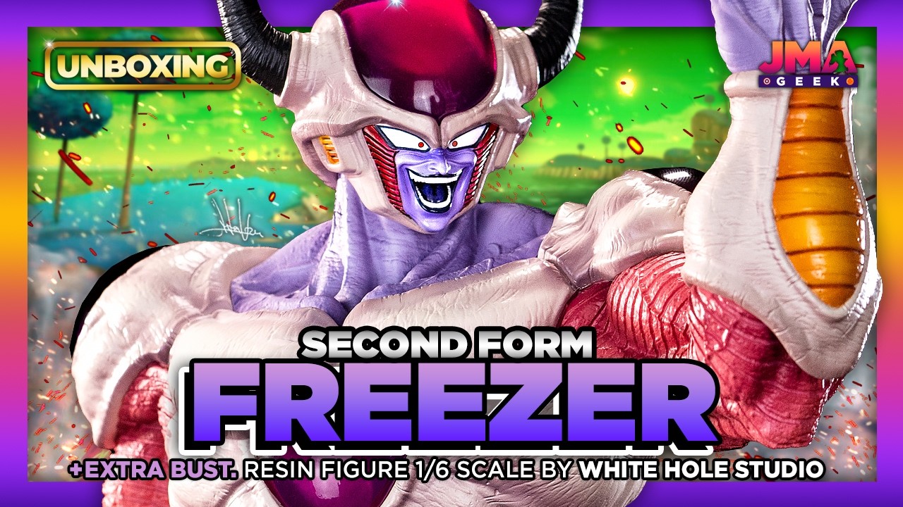 🐉DRAGON BALL Z: FREEZER Second Form 1/6 by White Hole Studio | UNBOXING | Out of the Box & Cinematic