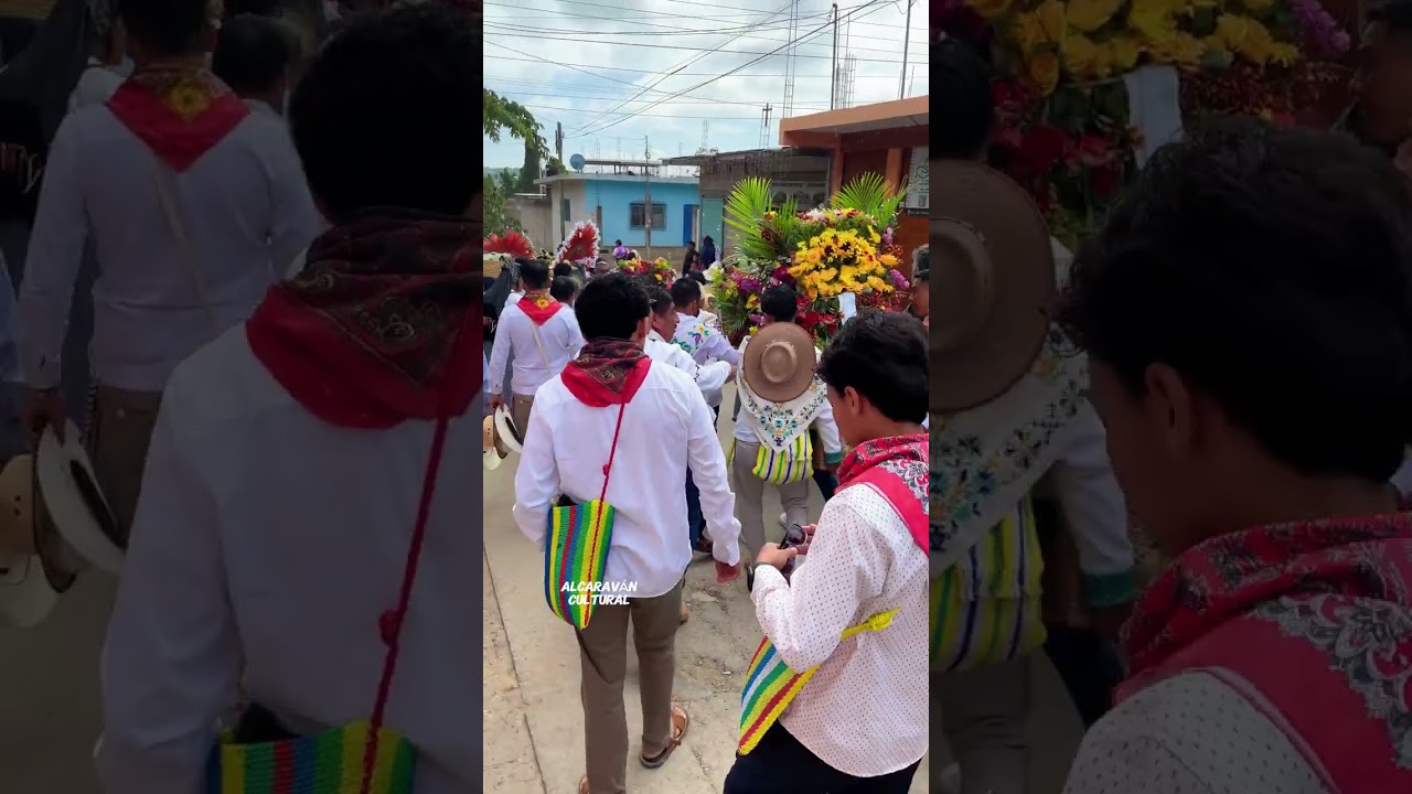 Tradicional bajada a las Vírgenes de Copoya en Tuxtla Gutiérrez, Chiapas 