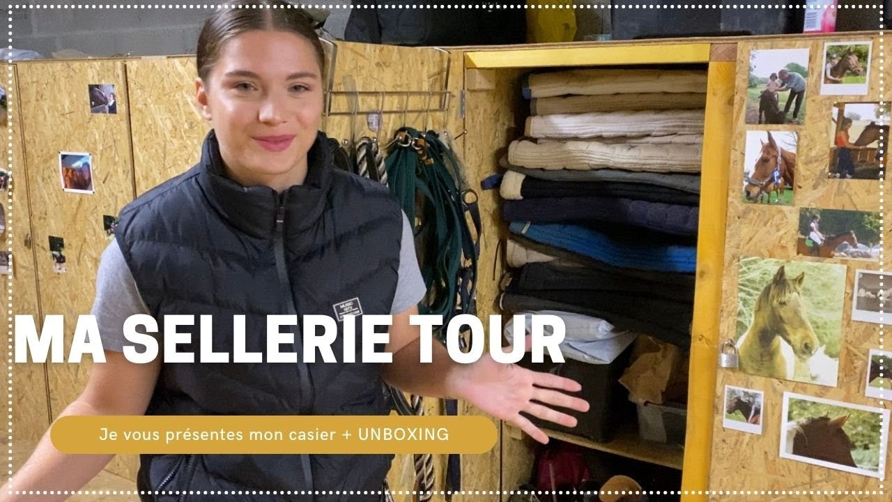 {SELLERIE TOUR} Je vous présente mon casier :) + UNBOXING