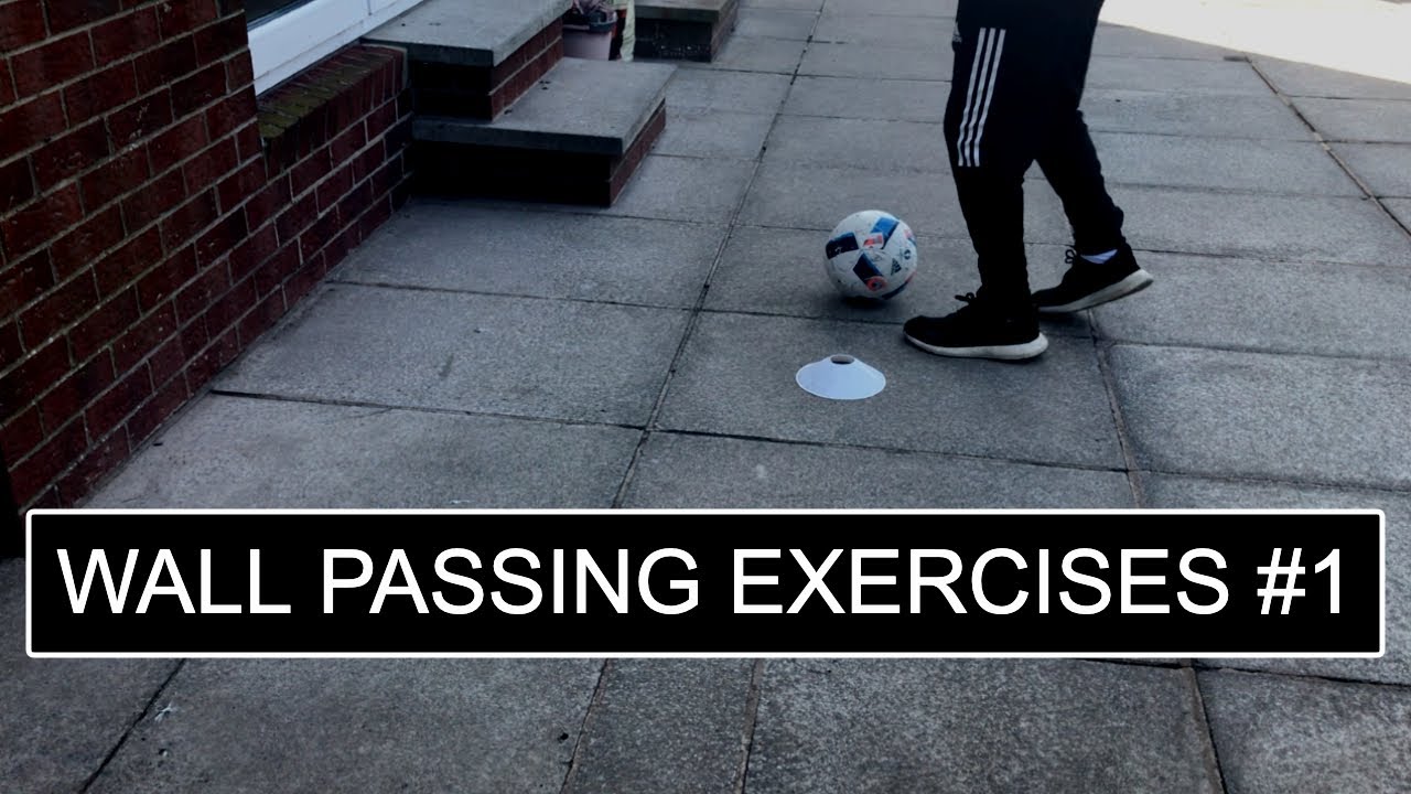 FOOTBALL DRILLS TO IMPROVE YOUR PASSING! WALL PASSING FOR FOOTBALL/SOCCER PLAYERS| TOFA #24