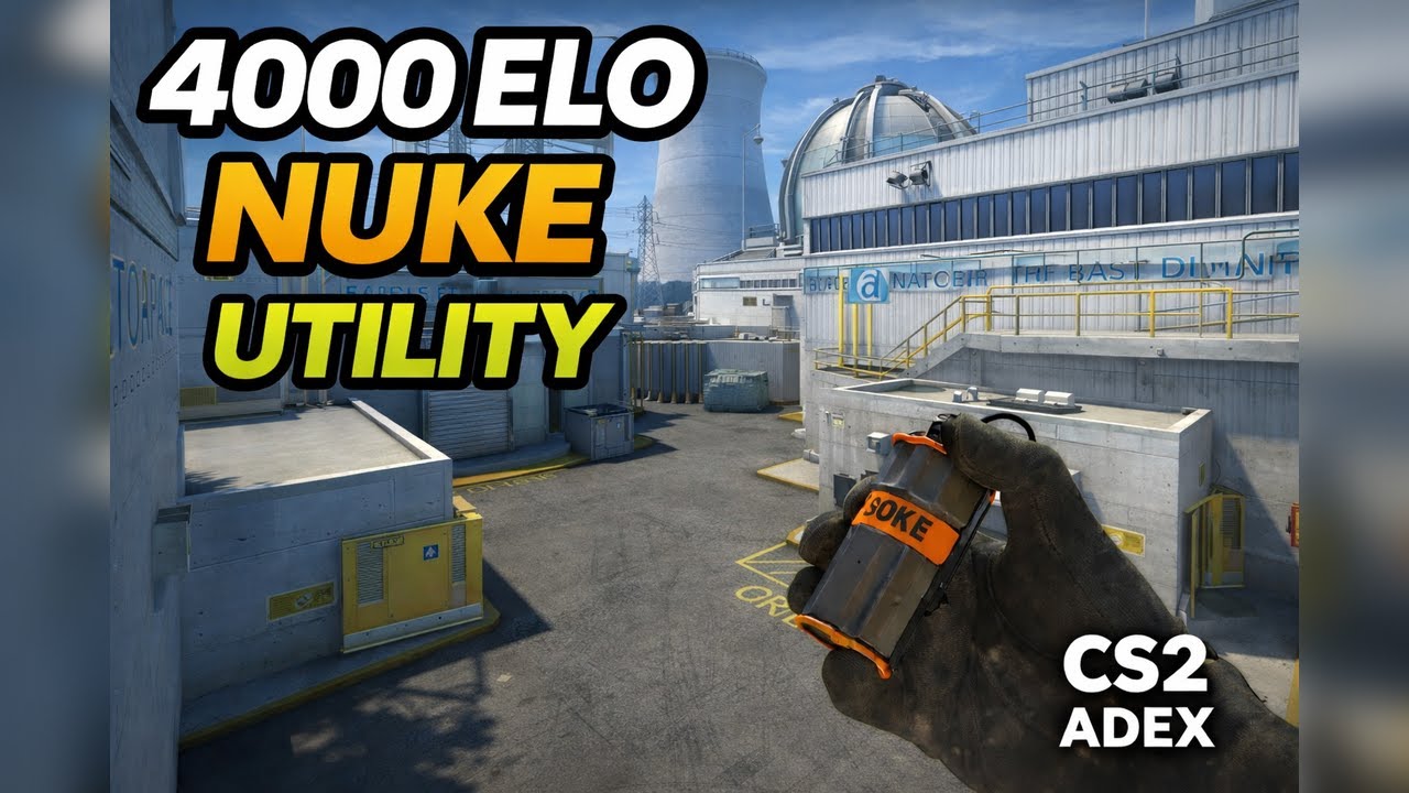 WSZYSTKIE GRANATY NA NUKE KTÓRYCH UŻYWAM GRAJĄC NA 4000ELO FACEIT