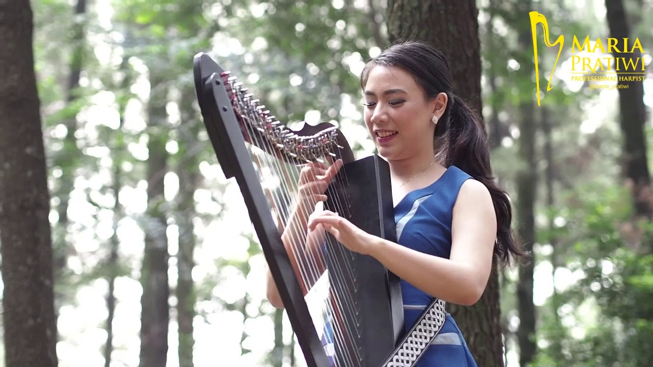 Despacito - Luis Fonsi, Justin Bieber, Daddy Yankee [Harp Cover] by Maria Pratiwi