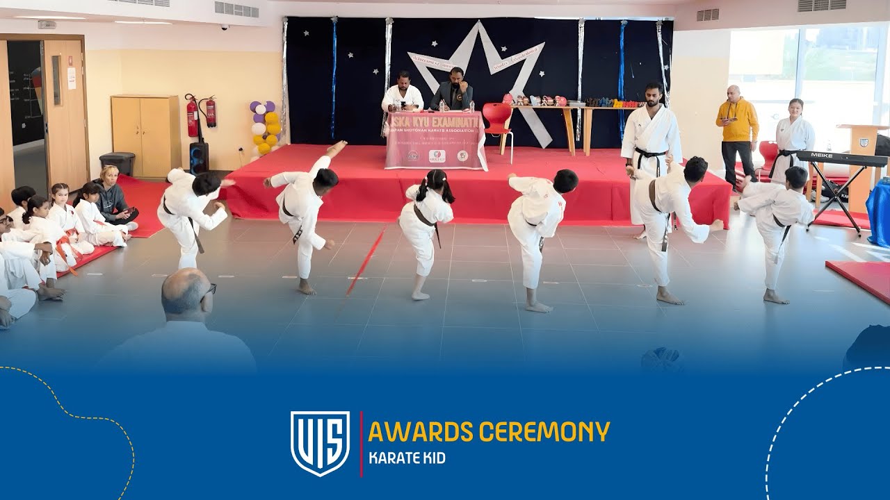 Karate Kids Organized an Engaging Awards Ceremony for Students at VIS