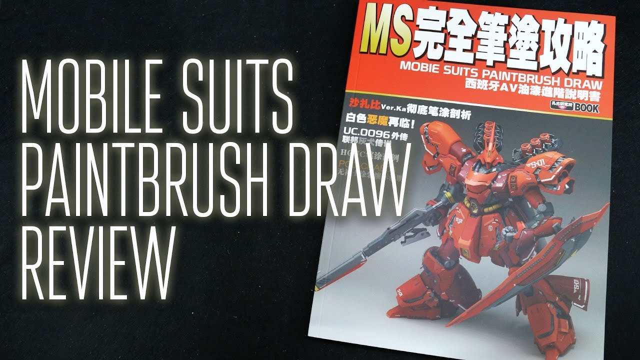 1447 - Mobile Suits Paintbrush Draw Book Review