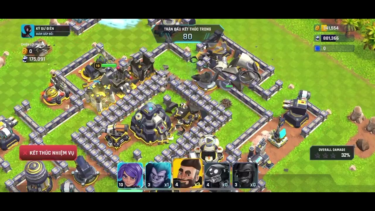 Mission 41 Mavia - Cách Vượt Ải Mission 41 Cho HQ5 HQ6 - Heroes Of Mavia