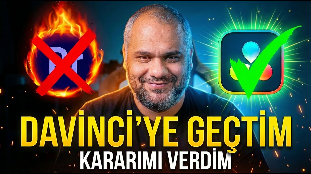 Sonunda DAVINCI'YE Geçtim. İŞTE NEDENİ!