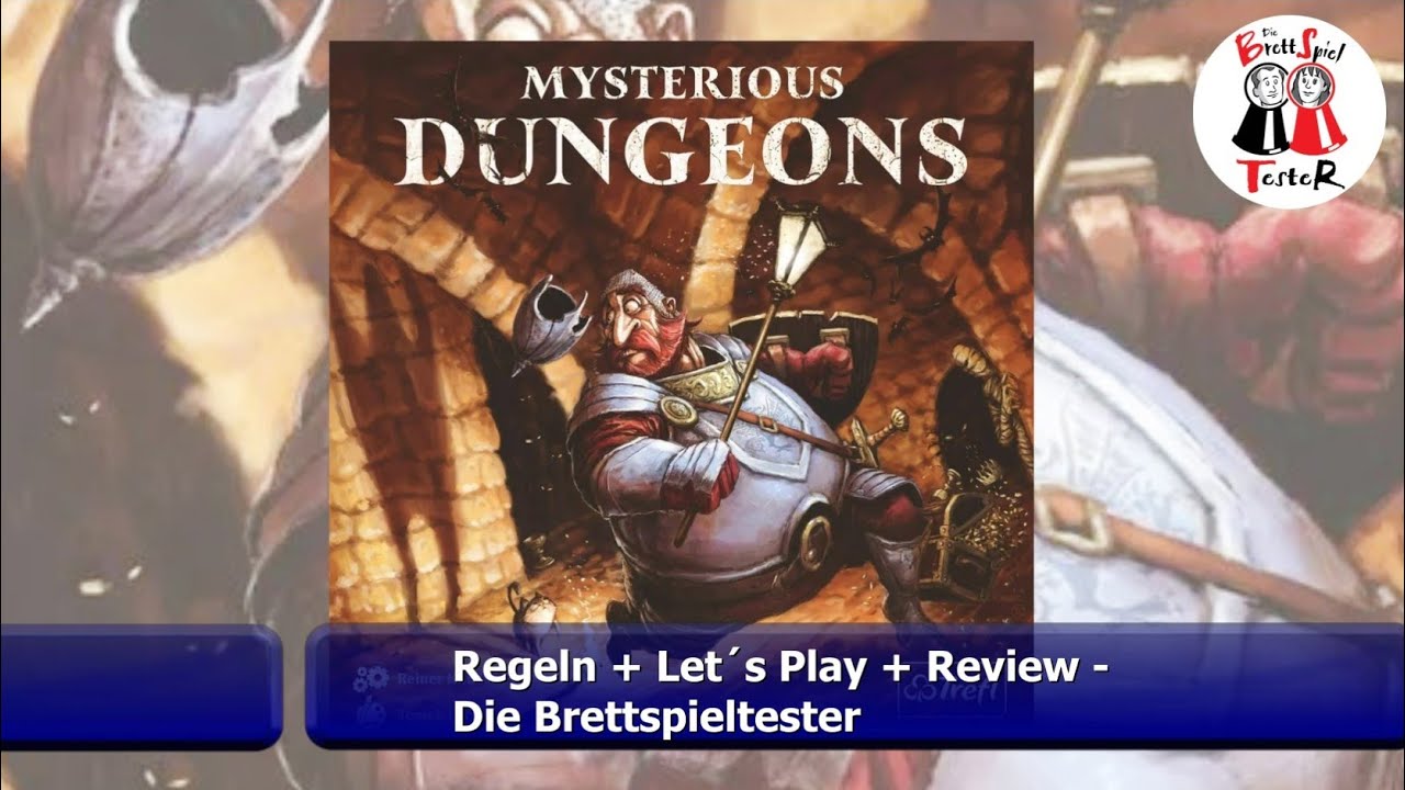 Mysterious Dungeons von Dr. Reiner Knizia - Regeln + Let&acute;s Play + Review -  Die Brettspieltester