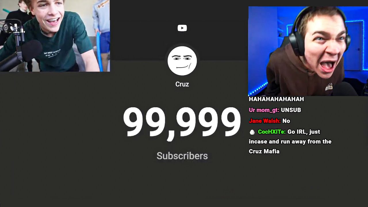 lil bro hits 100k subscribers.. 🥺