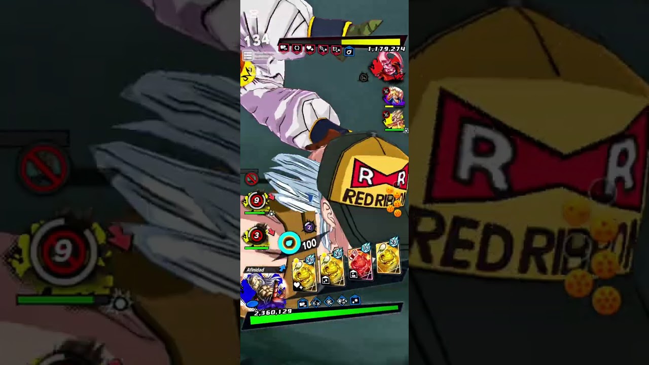 La Pelea con los Rivales completa Majin Gana #dragonballlegends #vegeta  