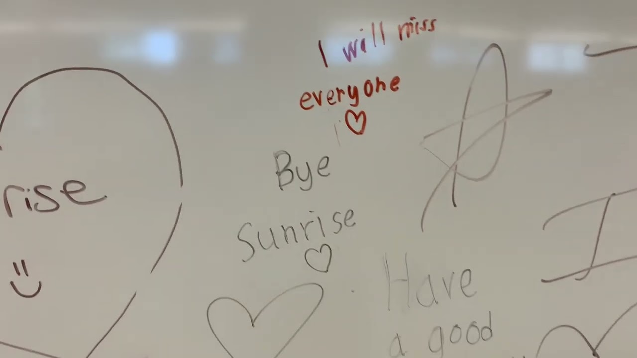 Goodbye Messages from students in 2021
