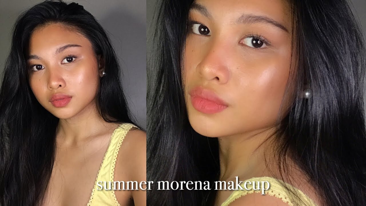 fresh summer morena makeup | glowy no makeup makeup look | Mariella Jemino | Philippines