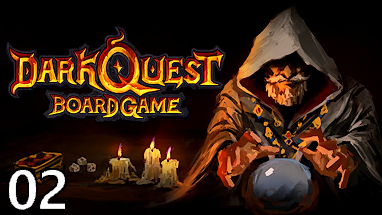 Dark Quest Board Game #02 Gameplay, Early Access