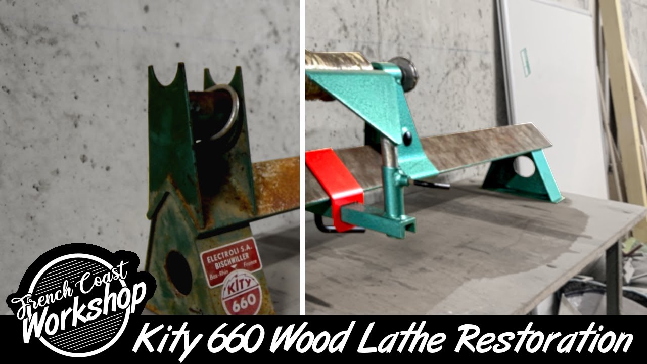 Kity 660 Wood Lathe Restoration || DIY || French Coast Workshop