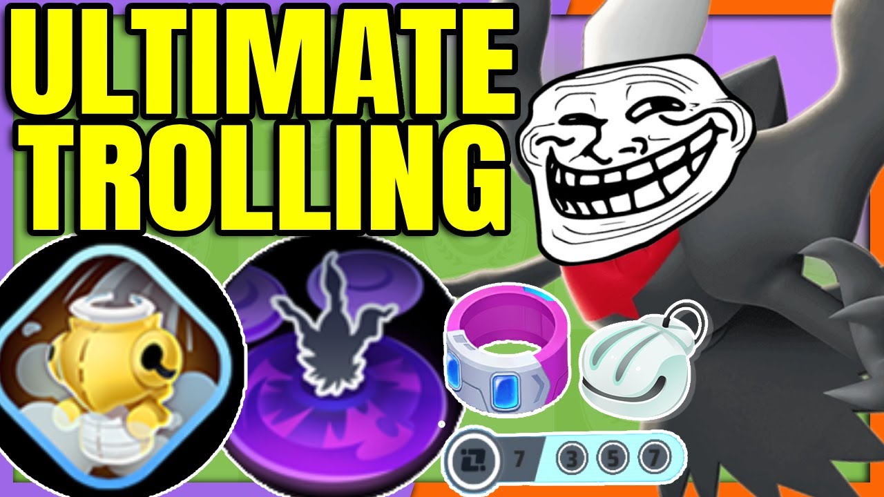 The most Annoying DARKRAI BUILD to ever exist | Pokemon Unite