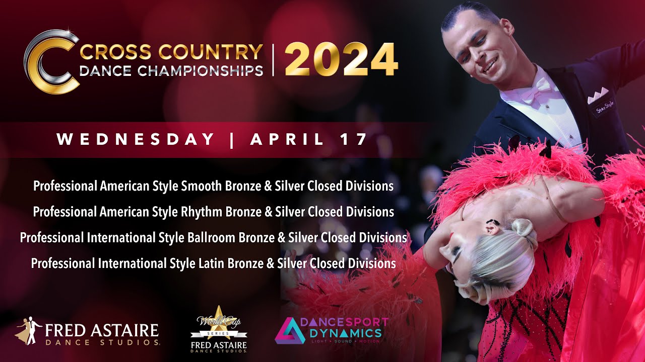 2024 CCDC Fred Astaire Ballroom Dance Competition:  Professional Closed Divisions