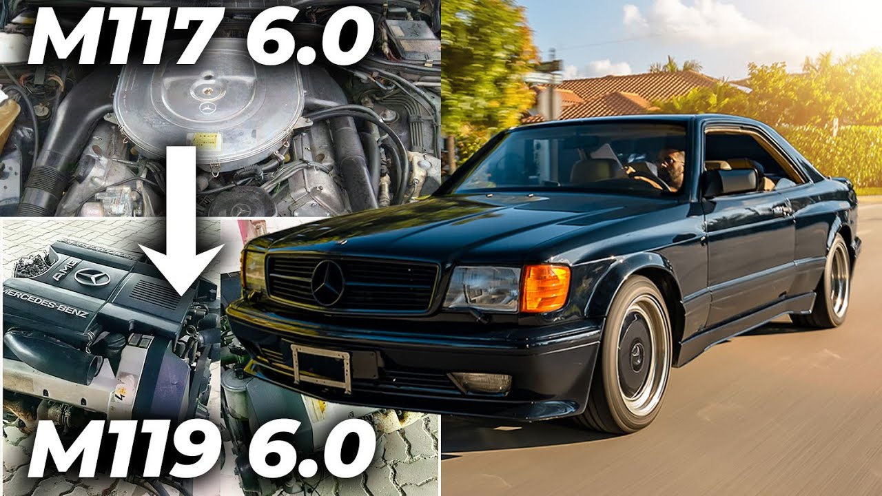 Двигатель AMG Widebody BEAST ЗАМЕНЕН на M119 6.0!