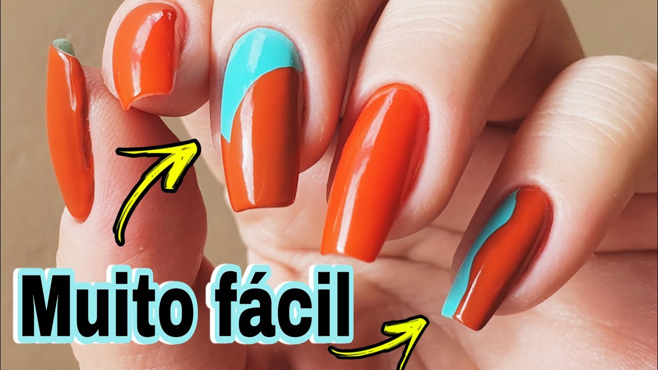 JEITO CERTO DE FAZER UNHA DECORADA DE ONDINHA