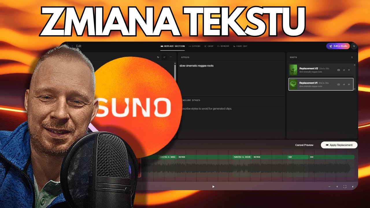 Jak edytować tekst piosenki w SUNO AI? #SUNO #SunoAI #AI