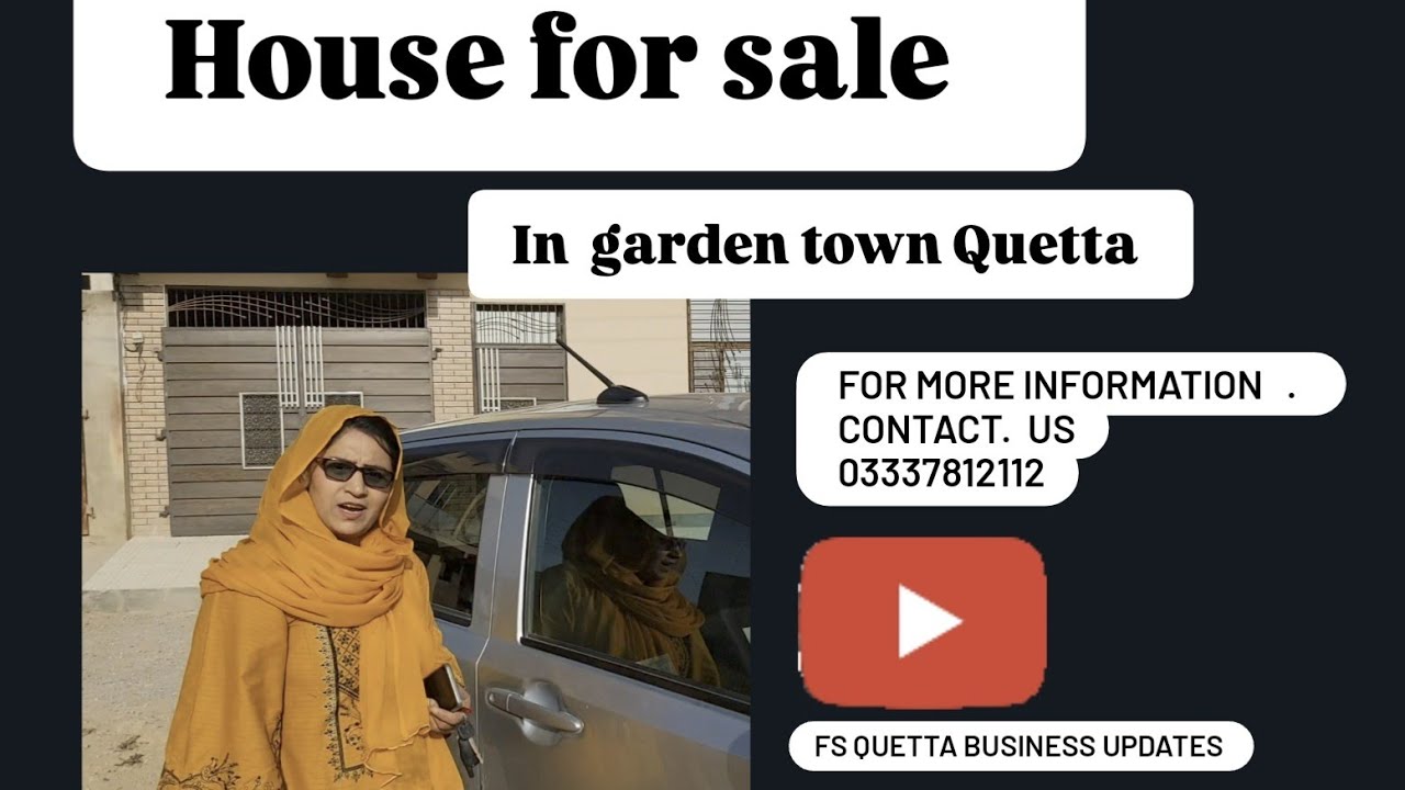 House for sale 🏠/garden Town  Quetta /2024